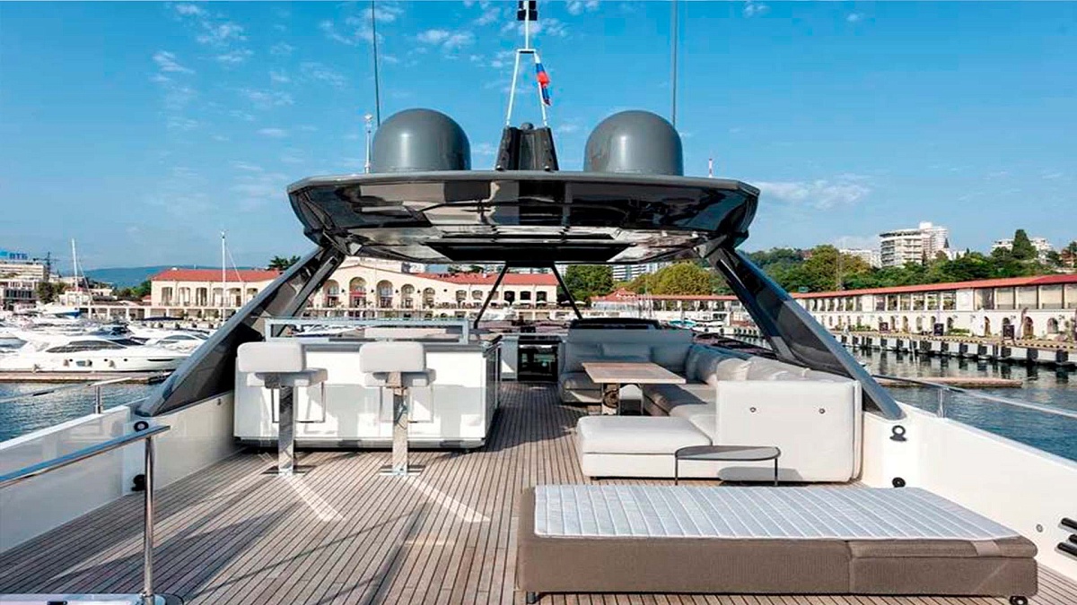 Аренда мегаяхты FERRETTI 920 Lady F в Сочи